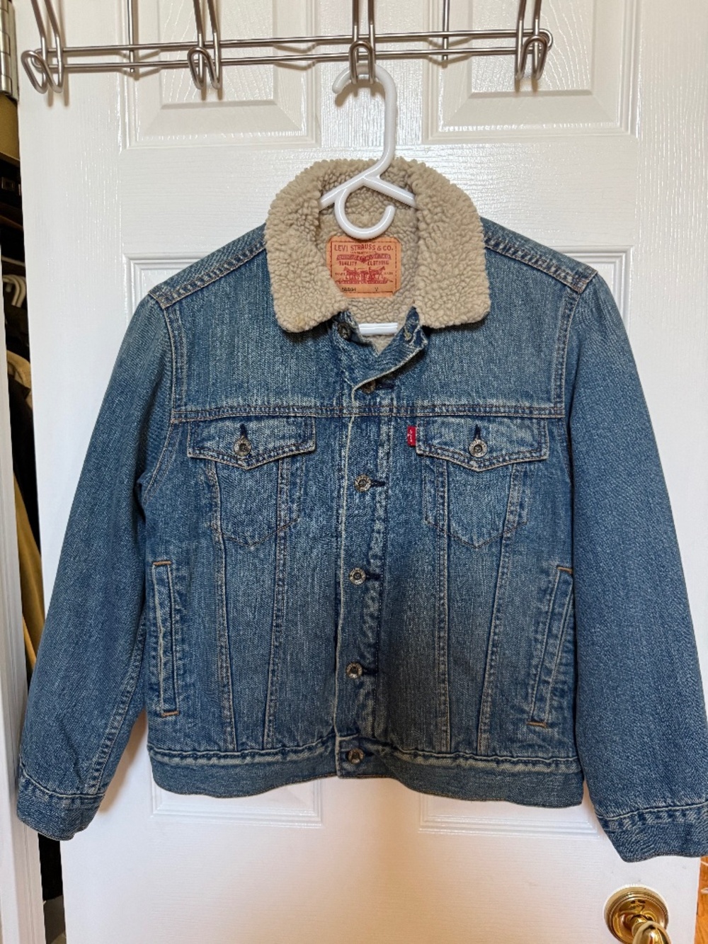 Levi's Sherpa Trucker Denim Jacket